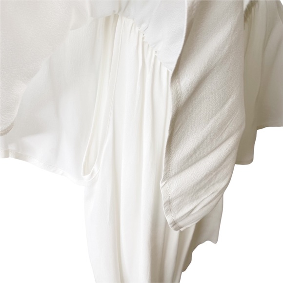 Anthropologie Holding Horses White Off Shoulder Blouse Top Small - Picture 10 of 11